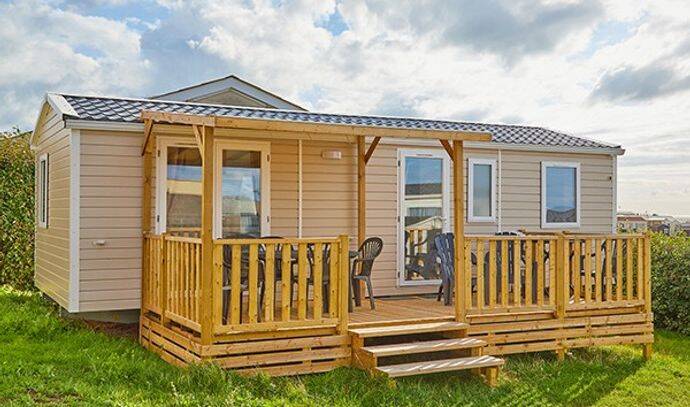 Mobil-home | Comfort | 3 Ch. | 6 pers. | Terrasse surélevée | A/C 0