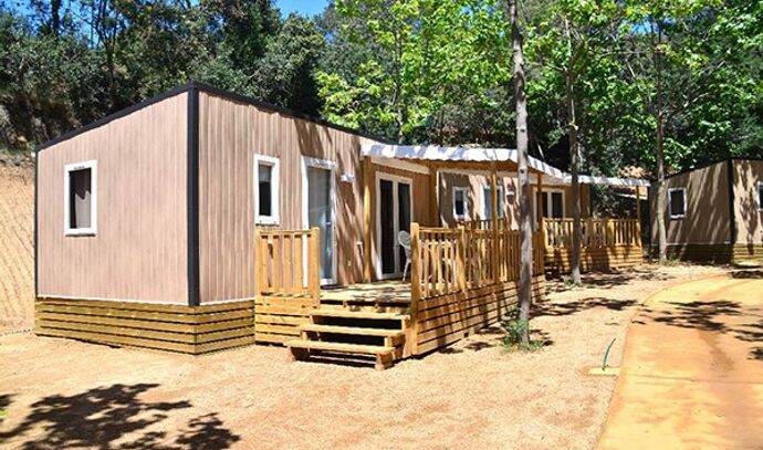 Mobil-home | Comfort | 3 Ch. | 6 pers. | Terrasse surélevée | A/C 0