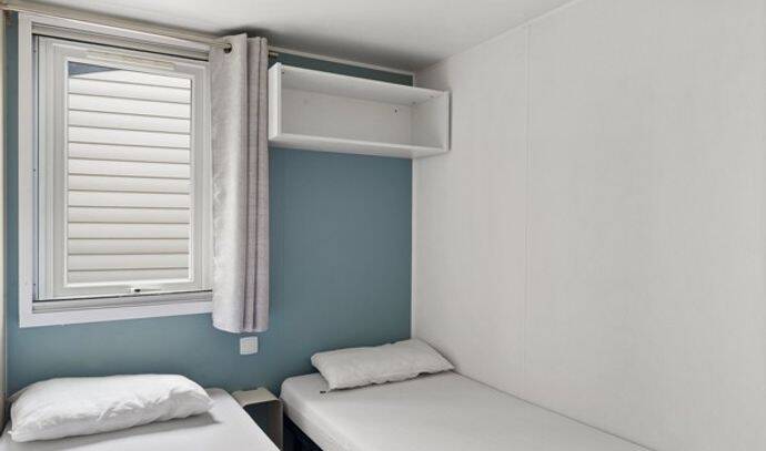 Mobil-home | Comfort | 3 Ch. | 6 pers. | Terrasse surélevée | A/C 3