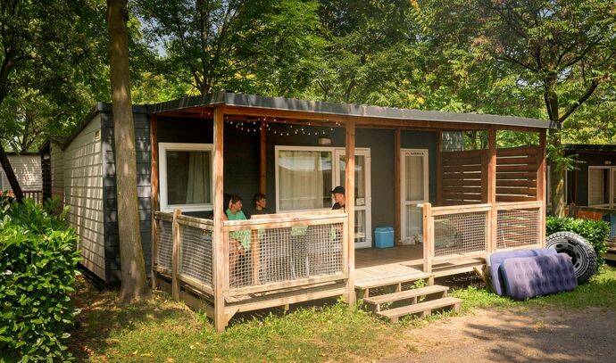 Mobil-home | Comfort | 3 Ch. | 6 pers. | Terrasse surélevée | A/C 0