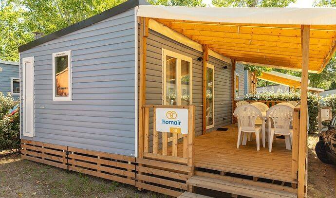 Mobil-home | Comfort | 3 Ch. | 6 pers. | Terrasse surélevée | A/C 0