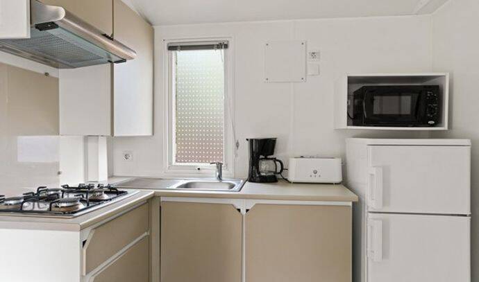 Mobil-home | Comfort | 3 Ch. | 6 pers. | Terrasse surélevée | A/C 3