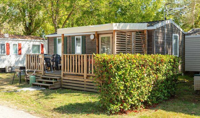 Mobil-home | Comfort | 3 Ch. | 6 pers. | Terrasse surélevée | A/C 0