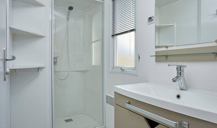 Mobil-home | Comfort | 3 Ch. | 6 pers. | Terrasse surélevée | A/C 5