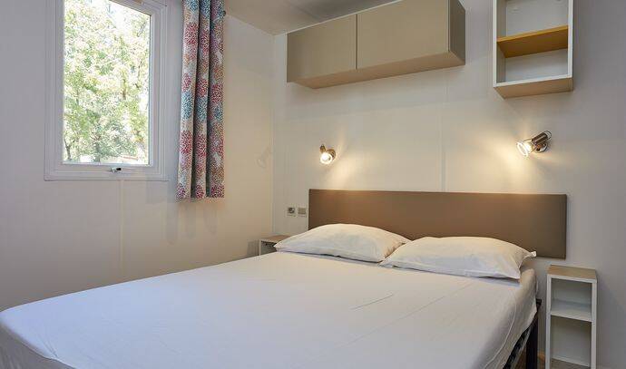 Mobil-home | Comfort | 3 Ch. | 6 pers. | Terrasse surélevée | A/C 3