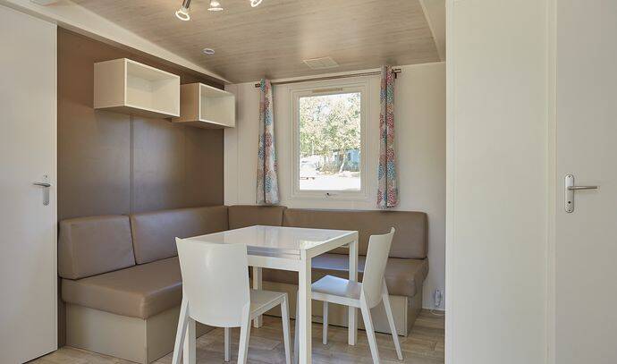 Mobil-home | Comfort | 3 Ch. | 6 pers. | Terrasse surélevée | A/C 2