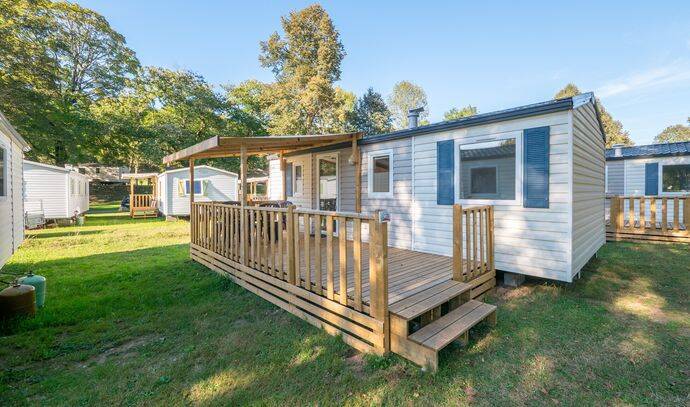 Mobil-home | Comfort | 3 Ch. | 6 pers. | Terrasse surélevée | A/C 0