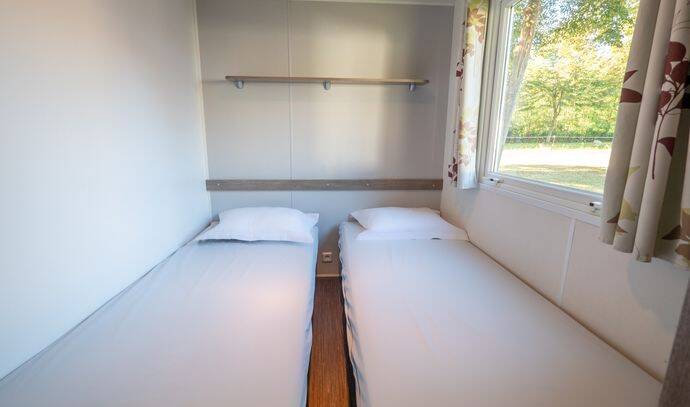Mobil-home | Comfort | 3 Ch. | 6 pers. | Terrasse surélevée | A/C 4