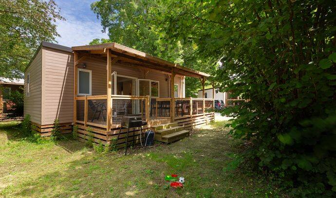 Mobil-home | Comfort | 3 Ch. | 6 pers. | Terrasse surélevée | A/C 1