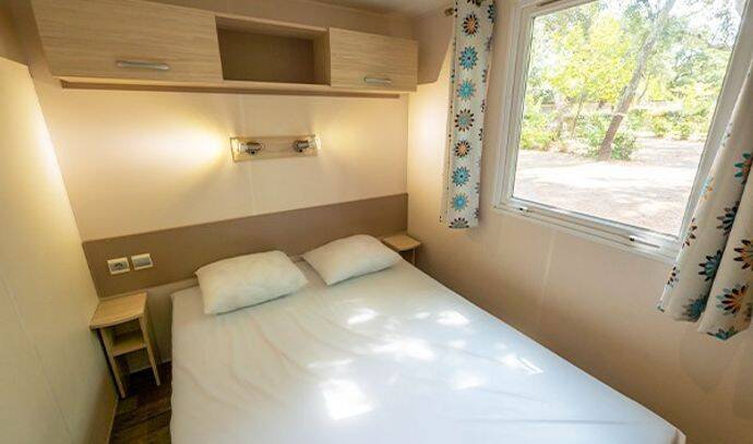 Mobil-home | Comfort | 3 Ch. | 6 pers. | Terrasse surélevée | A/C 3