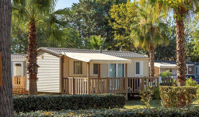 Mobil-home | Comfort | 3 Ch. | 6 pers. | Terrasse surélevée | A/C 0