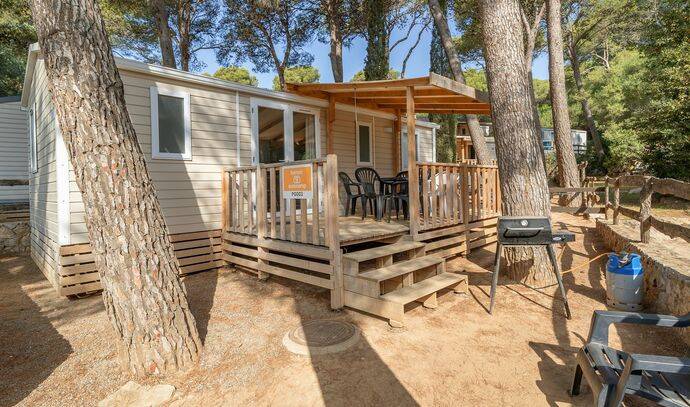 Mobil-home | Comfort | 3 Ch. | 6 pers. | Terrasse surélevée | A/C 0
