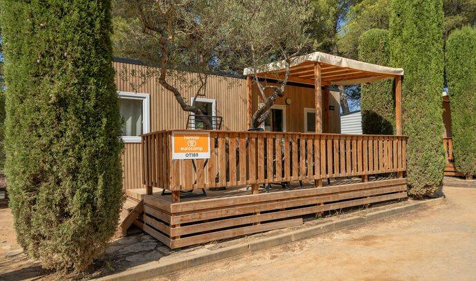 Mobil-home | Comfort | 3 Ch. | 6 pers. | Terrasse surélevée | A/C 1