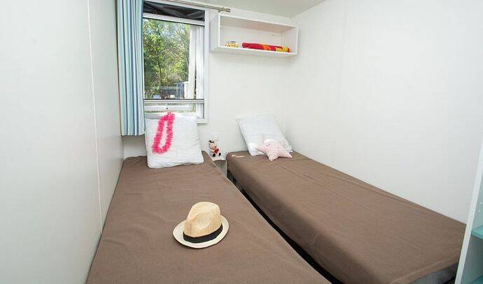 Mobil-home | Comfort | 3 Ch. | 6 pers. | Terrasse surélevée | A/C 5