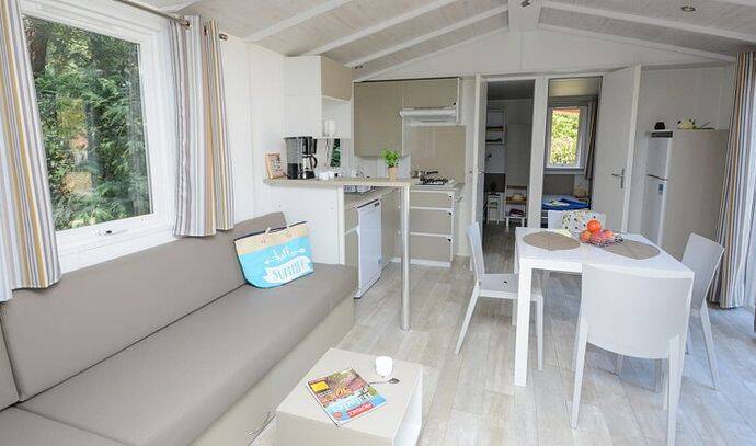 Mobil-home | Comfort | 3 Ch. | 6 pers. | Terrasse surélevée | A/C 2