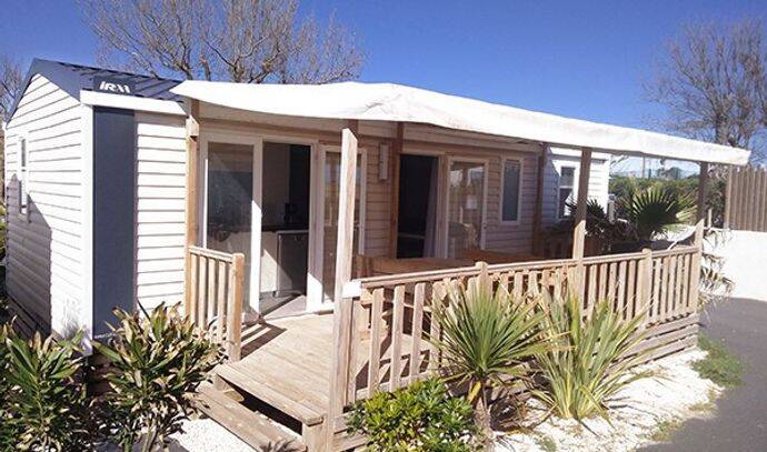 Mobil-home | Comfort | 3 Ch. | 6 pers. | Terrasse surélevée | A/C 0