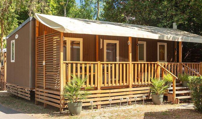 Mobil-home | Comfort | 3 Ch. | 6 pers. | Terrasse surélevée | A/C 0
