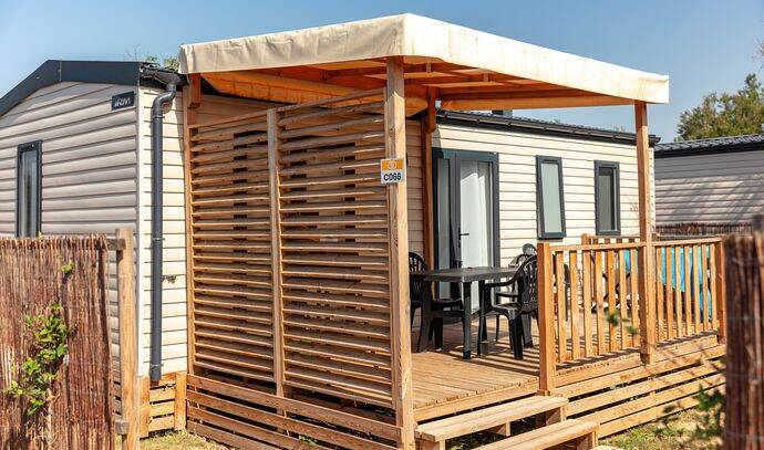 Mobil-home | Comfort | 3 Ch. | 6 pers. | Terrasse simple | A/C 1
