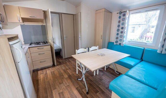 Mobil-home | Comfort | 3 Ch. | 6 pers. | Terrasse surélevée | A/C 2