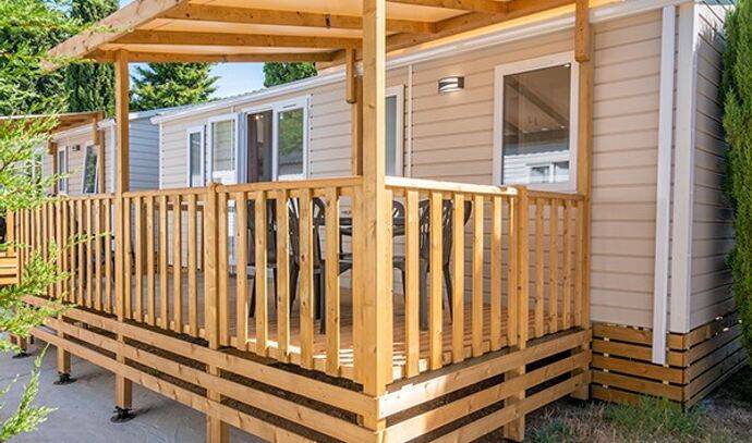 Mobil-home | Comfort | 3 Ch. | 6 pers. | Terrasse surélevée | A/C 0