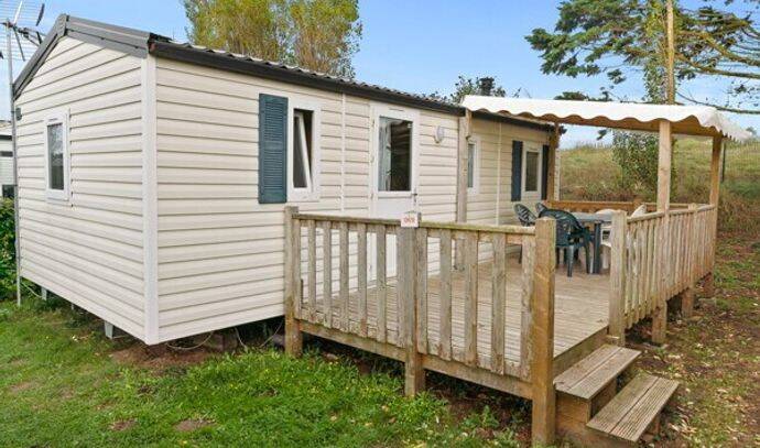Mobil-home | Comfort | 3 Ch. | 6 pers. | Terrasse surélevée | A/C 1