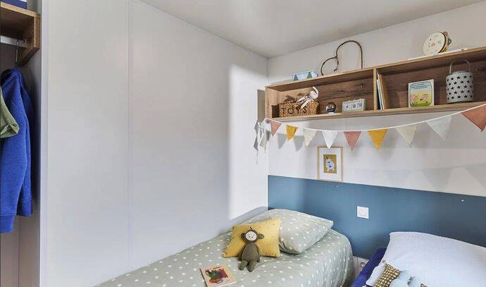 Mobil-home | Comfort | 3 Ch. | 6 pers. | Terrasse surélevée | A/C 2