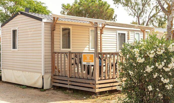 Mobil-home | Comfort | 3 Ch. | 6 pers. | Terrasse surélevée | A/C 0