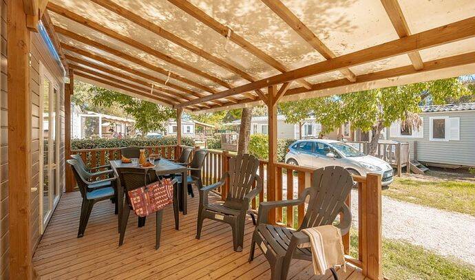 Mobil-home | Comfort | 3 Ch. | 6 pers. | Terrasse surélevée | A/C 1