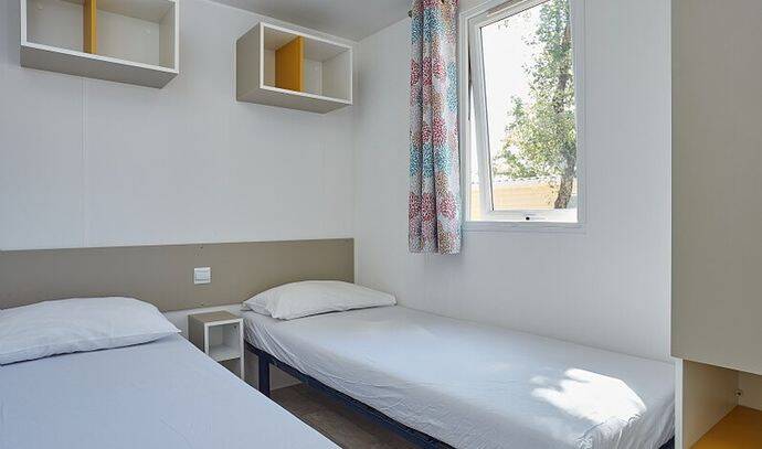 Mobil-home | Comfort | 3 Ch. | 6 pers. | Terrasse surélevée | A/C 5