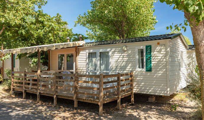 Mobil-home | Comfort | 3 Ch. | 5/6 pers. | Terrasse surélevée | A/C 0