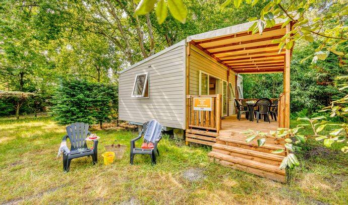 Mobil-home | Comfort | 3 Ch. | 6 pers. | Terrasse surélevée | A/C 0