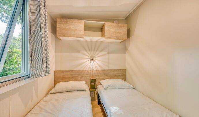 Mobil-home | Comfort | 3 Ch. | 6 pers. | Terrasse surélevée | A/C 5