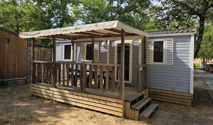 Mobil-home | Comfort | 3 Ch. | 6 pers. | Terrasse surélevée | A/C 0