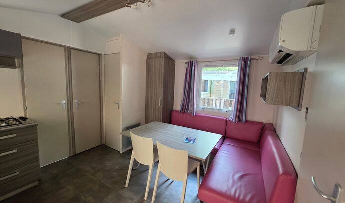 Mobil-home | Comfort | 3 Ch. | 6 pers. | Terrasse surélevée | A/C 2