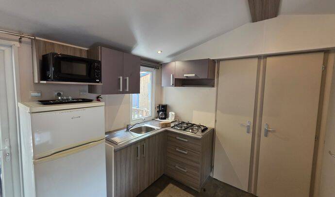 Mobil-home | Comfort | 3 Ch. | 6 pers. | Terrasse surélevée | A/C 3