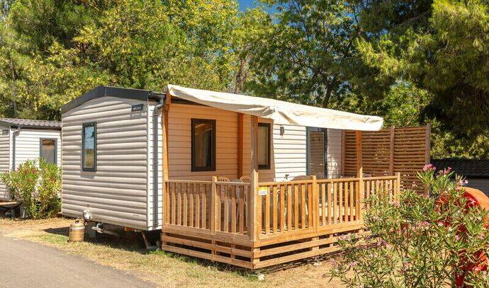 Mobil-home | Comfort | 3 Ch. | 6 pers. | Terrasse surélevée | A/C 0