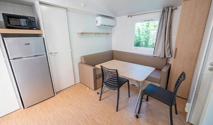 Mobil-home | Comfort | 3 Ch. | 6 pers. | Terrasse surélevée | A/C 2