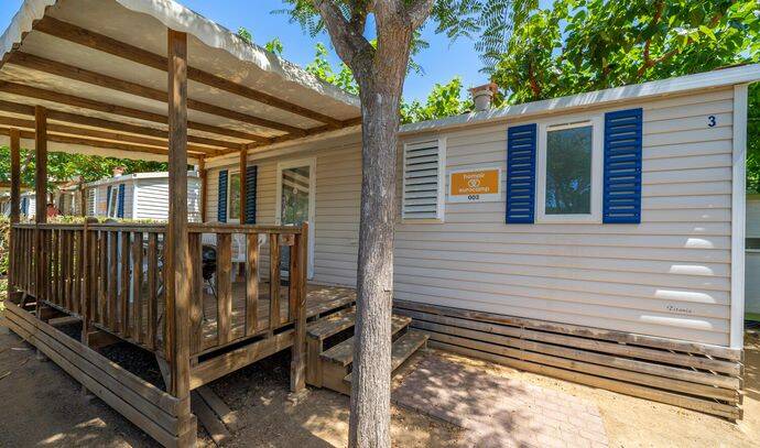 Mobil-home | Comfort | 3 Ch. | 6 pers. | Terrasse surélevée | A/C 0