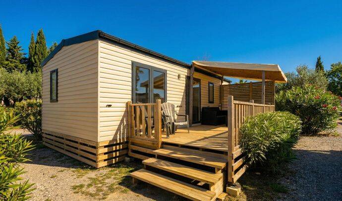 Mobil-home | Comfort | 3 Ch. | 6 pers. | Terrasse surélevée | A/C 0