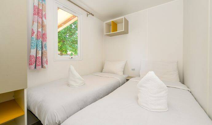 Mobil-home | Comfort | 3 Ch. | 6 pers. | Terrasse surélevée | A/C 5