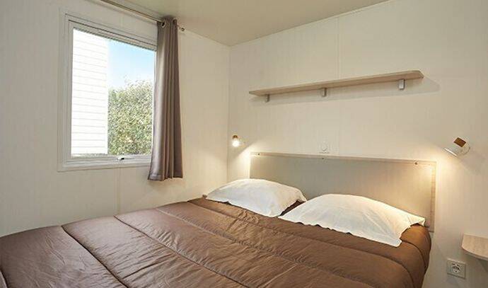 Mobil-home | Comfort | 3 Ch. | 6 pers. | Terrasse surélevée | A/C 4