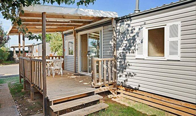 Mobil-home | Comfort | 3 Ch. | 6 pers. | Terrasse surélevée | TV 1