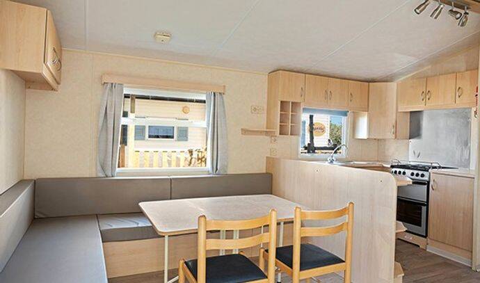 Mobil-home | Comfort | 3 Ch. | 6 pers. | Terrasse surélevée | TV 6