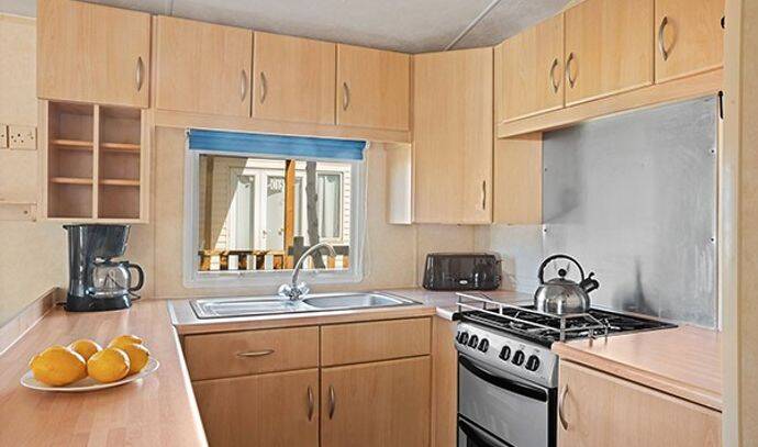 Mobil-home | Comfort | 3 Ch. | 6 pers. | Terrasse surélevée | TV 10