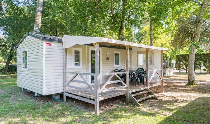 Mobil-home | Comfort | 3 Ch. | 6 pers. | Terrasse surélevée | TV 0