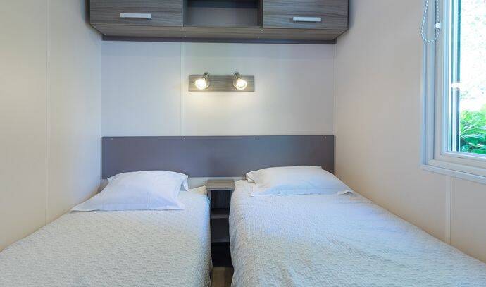 Mobil-home | Comfort | 3 Ch. | 6 pers. | Terrasse surélevée | TV 4
