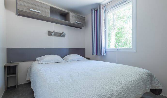 Mobil-home | Comfort | 3 Ch. | 6 pers. | Terrasse surélevée | TV 3