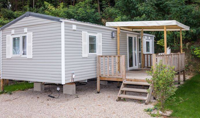 Mobil-home | Comfort XL | 3 Ch. | 6 pers. | Terrasse surélevée | A/C | TV 1
