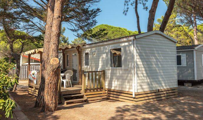 Mobil-home | Comfort | 3 Ch. | 6 pers. | Terrasse surélevée | A/C | TV 0