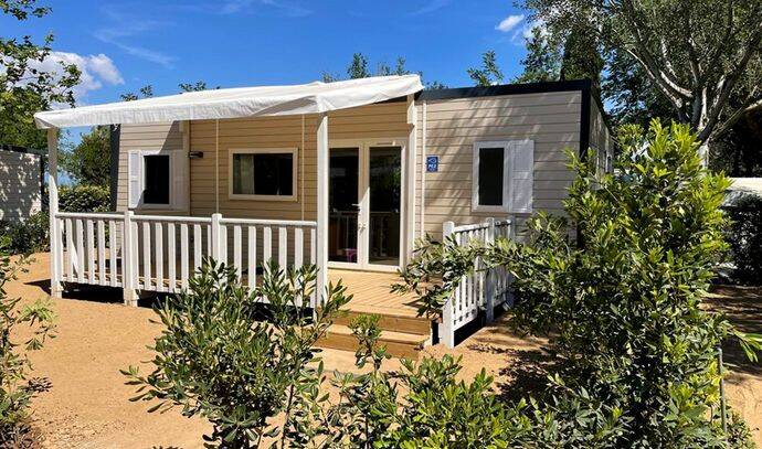 Mobil-home | Comfort | 3 Ch. | 6 pers. | Terrasse surélevée | A/C | TV 1